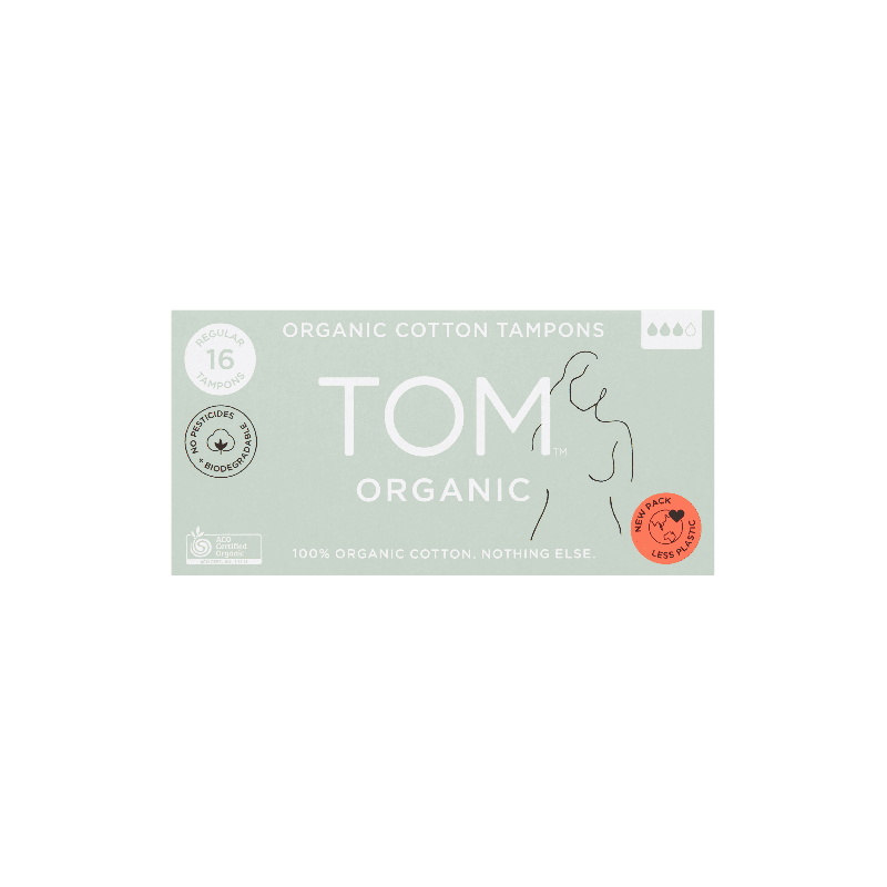 TOM Organic Regular Tampon 16 Pack - 9369999295745 are sold at Cincotta Discount Chemist. Buy online or shop in-store.