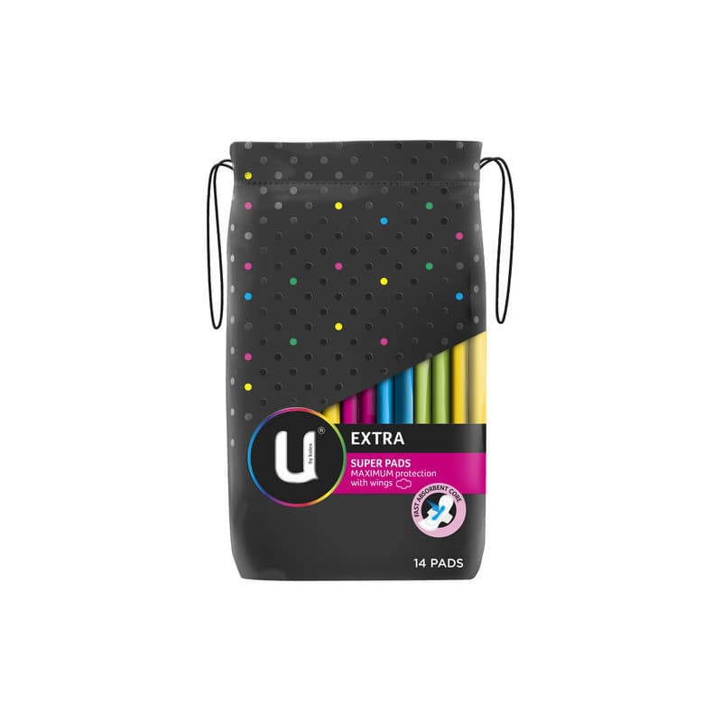 U by Kotex Maxi Super Wing 14 pack - 9310088005424 are sold at Cincotta Discount Chemist. Buy online or shop in-store.