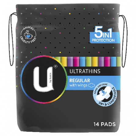 U by Kotex Ultra Thin Regular Wing 14 pack - 9310088009125 are sold at Cincotta Discount Chemist. Buy online or shop in-store.