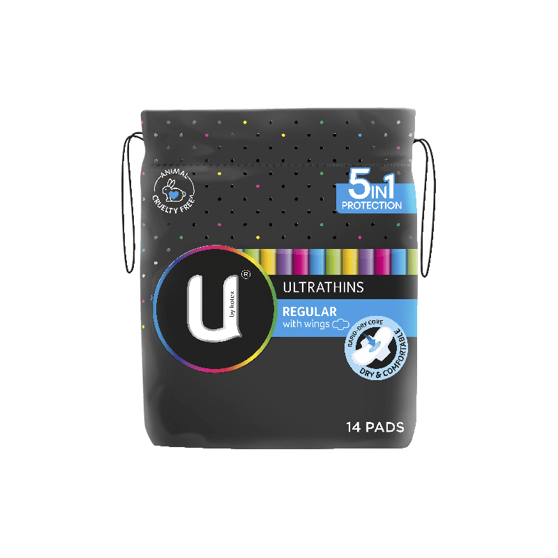 U by Kotex Ultra Thin Regular Wing 14 pack - 9310088009125 are sold at Cincotta Discount Chemist. Buy online or shop in-store.