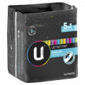 U by Kotex Pads Ultrathin Regular 14 pack
