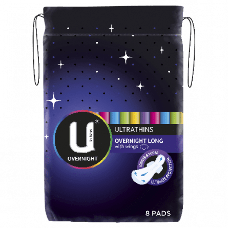 U By Kotex  Ultra Thin Overnight Long 8 pack - 9310088012385 are sold at Cincotta Discount Chemist. Buy online or shop in-store.