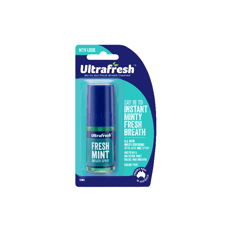 Ultrafresh Breath Spray Fresh Mint 12mL - 9310320035004 are sold at Cincotta Discount Chemist. Buy online or shop in-store.
