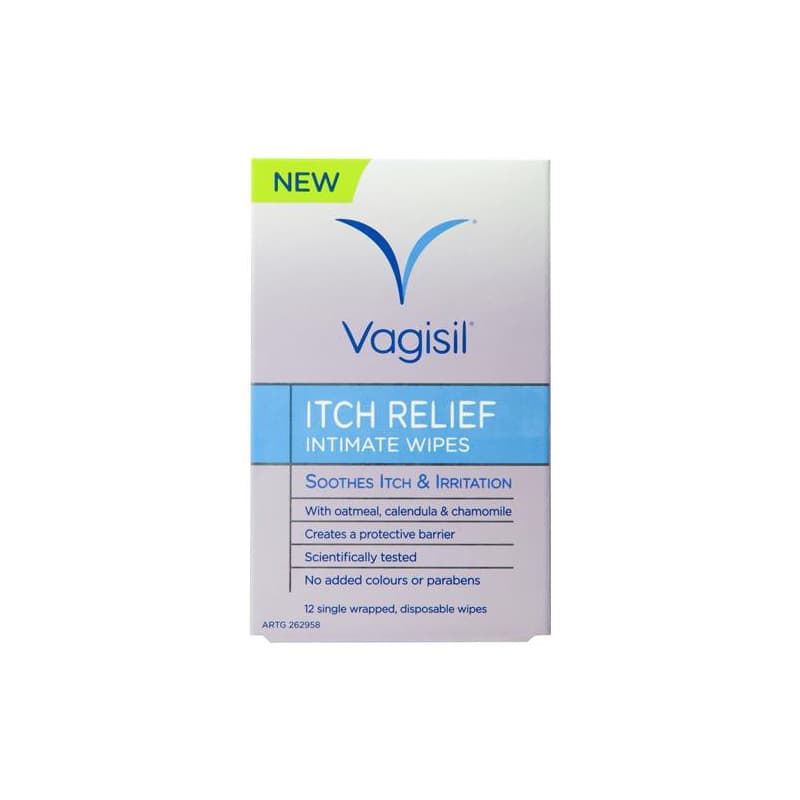 Vagisil Anti-Itch Medicated Wipes 12 pack - 9310379001531 are sold at Cincotta Discount Chemist. Buy online or shop in-store.