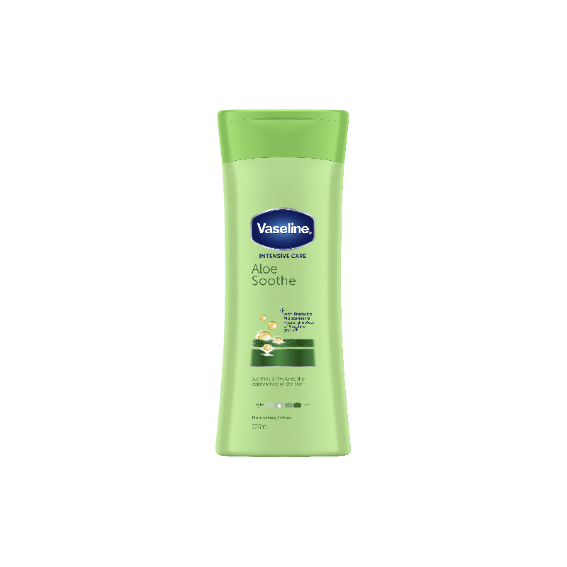 Vaseline Body Lotion Aloe Soothe 225mL - 8851932285476 are sold at Cincotta Discount Chemist. Buy online or shop in-store.
