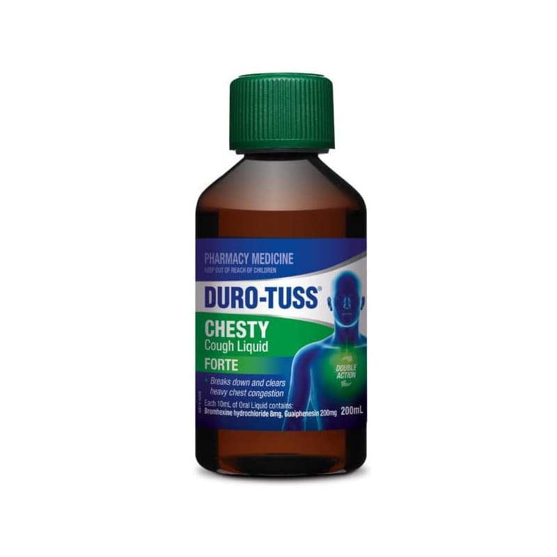 Duro-Tuss Chesty Cough Forte 200mL - 9314057005453 are sold at Cincotta Discount Chemist. Buy online or shop in-store.