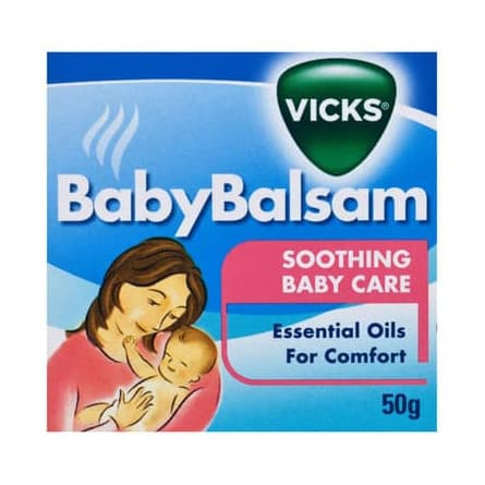 Vicks Baby Balsam 50g - 5000174471748 are sold at Cincotta Discount Chemist. Buy online or shop in-store.