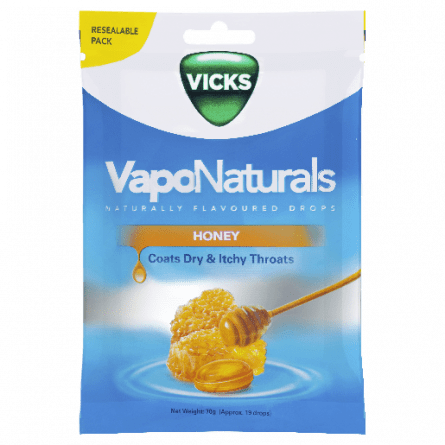 Vicks Vapo Naturals Honey Drops 19 - 4987176009920 are sold at Cincotta Discount Chemist. Buy online or shop in-store.