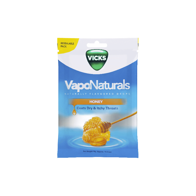 Vicks Vapo Naturals Honey Drops 19 - 4987176009920 are sold at Cincotta Discount Chemist. Buy online or shop in-store.