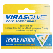 Virasolve Cold Sore Cream 5g - 93509817 are sold at Cincotta Discount Chemist. Buy online or shop in-store.