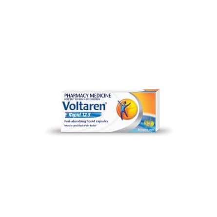 Voltaren Rapid 12.5 Liquid 20 Capsules - 9310130175938 are sold at Cincotta Discount Chemist. Buy online or shop in-store.