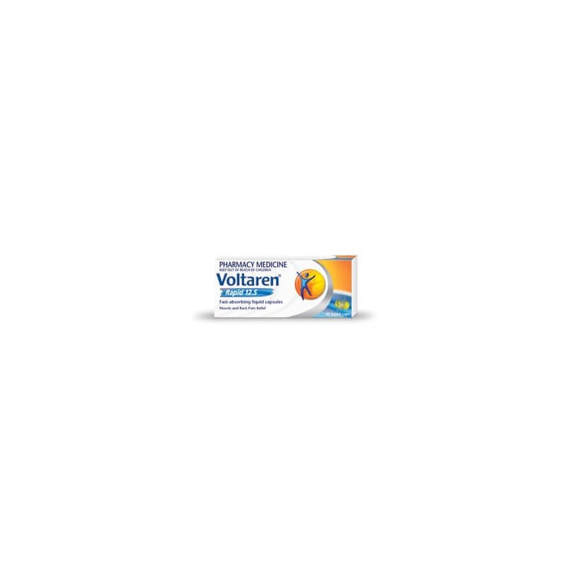 Voltaren Rapid 12.5 Liquid 20 Capsules - 9310130175938 are sold at Cincotta Discount Chemist. Buy online or shop in-store.