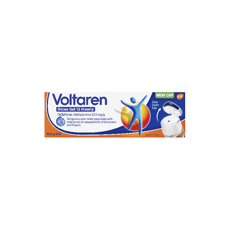 Voltaren Osteo Gel 12 Hourly 100g - 9310130317307 are sold at Cincotta Discount Chemist. Buy online or shop in-store.