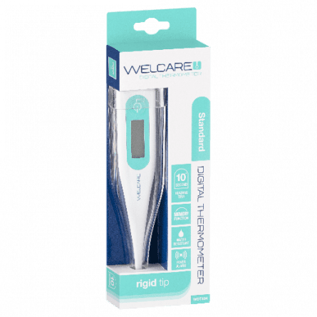 Welcare Digital Thermometer Standard WDT404 - 9345207000936 are sold at Cincotta Discount Chemist. Buy online or shop in-store.