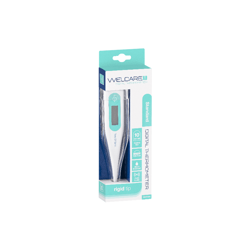 Welcare Digital Thermometer Standard WDT404 - 9345207000936 are sold at Cincotta Discount Chemist. Buy online or shop in-store.