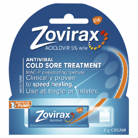 Zovirax Cold Sore Pump 2G - 9300673819895 are sold at Cincotta Discount Chemist. Buy online or shop in-store.