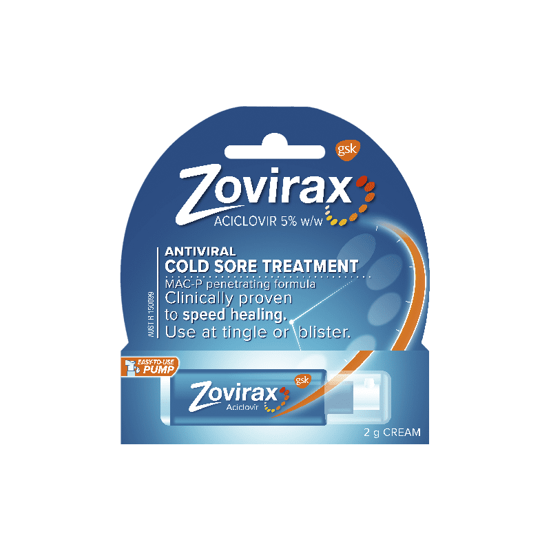 Zovirax Cold Sore Pump 2G - 9300673819895 are sold at Cincotta Discount Chemist. Buy online or shop in-store.