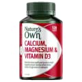 Natures Own Calcium & Magnesium With Vitamin D3 Tablets 120
