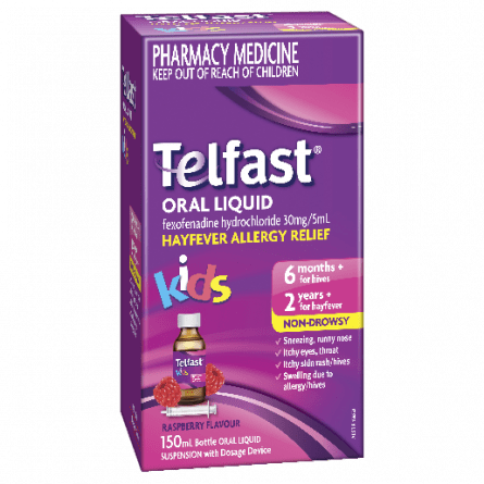 Telfast Kids Oral Liquid 150mL - 9319733001958 are sold at Cincotta Discount Chemist. Buy online or shop in-store.