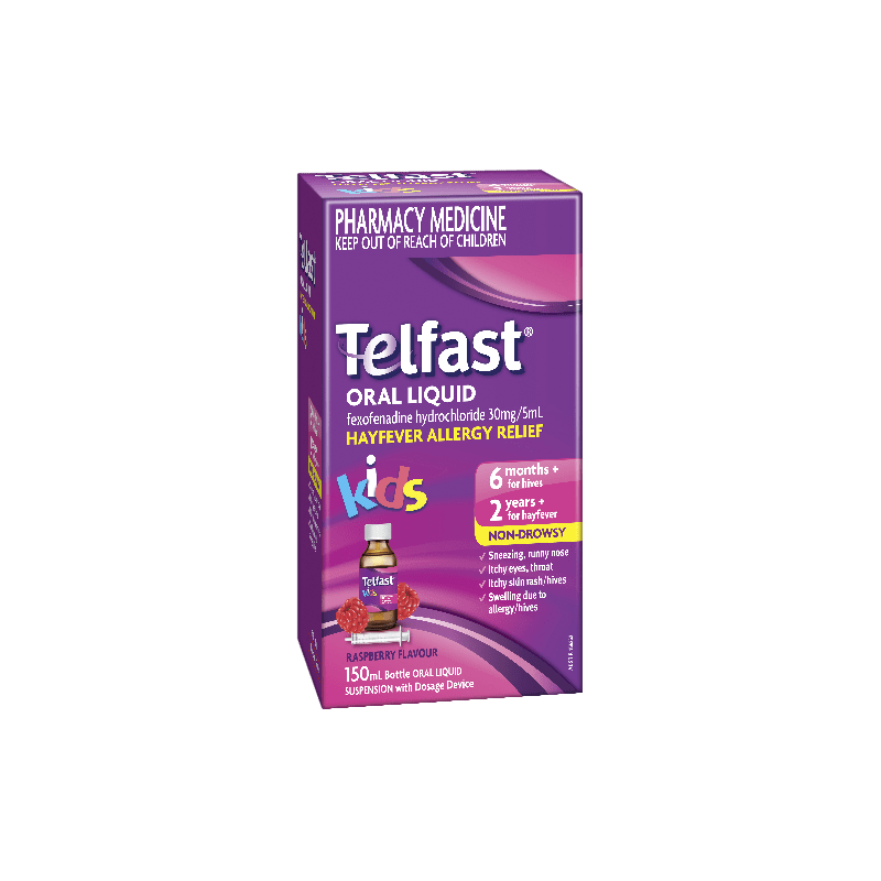 Telfast Kids Oral Liquid 150mL - 9319733001958 are sold at Cincotta Discount Chemist. Buy online or shop in-store.