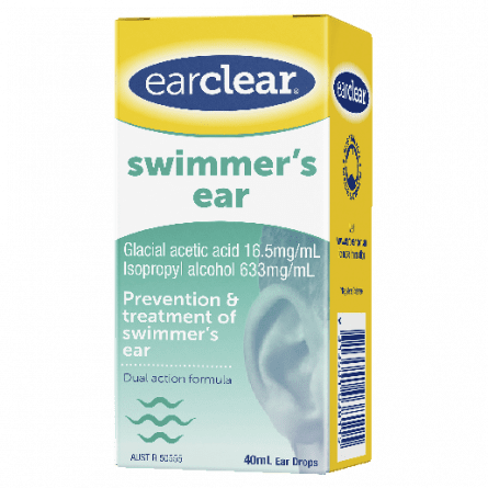 Ear Clear Swimmer's Ear 40mL - 9313501038115 are sold at Cincotta Discount Chemist. Buy online or shop in-store.