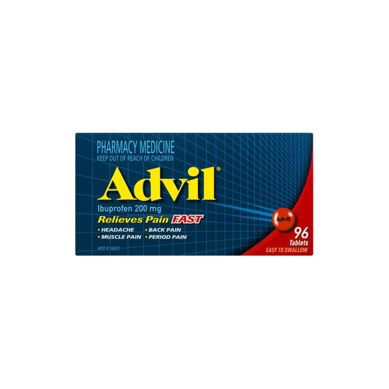 Advil Tablets 96 - 9310488003174 are sold at Cincotta Discount Chemist. Buy online or shop in-store.