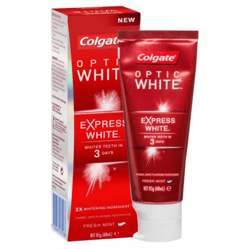 Colgate Toothpaste Optic White Express 85g - 9300632085446 are sold at Cincotta Discount Chemist. Buy online or shop in-store.