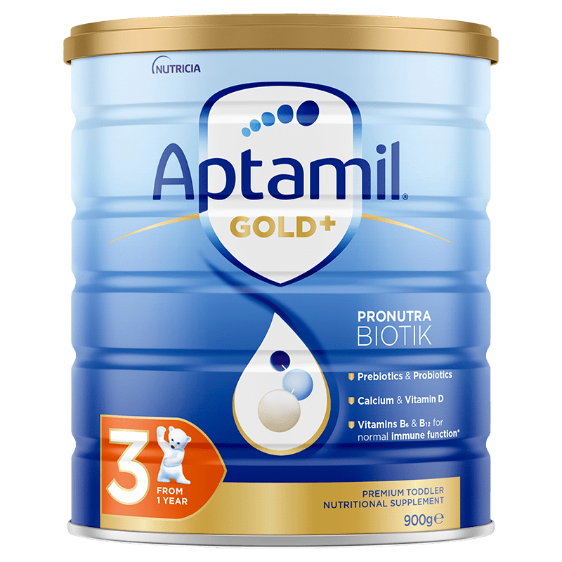 Buy Aptamil Gold Stage 3 Toddler Milk Drink 12 Months 900g at
