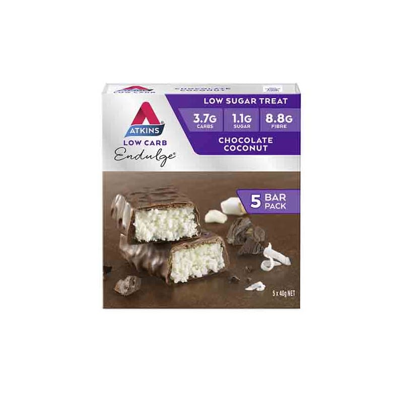 Atkins Endulge Chocolate Coconut 5 pack - 637480010580 are sold at Cincotta Discount Chemist. Buy online or shop in-store.