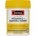 Swisse Vitamin C + Manuka Honey Chewable Tablets 120