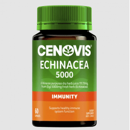 Cenovis Echinacea 5000 60 Capsules - 5300761602792 are sold at Cincotta Discount Chemist. Buy online or shop in-store.