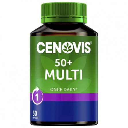 Cenovis Once Daily 50+ Multi Capsules 50 - 9300705605663 are sold at Cincotta Discount Chemist. Buy online or shop in-store.