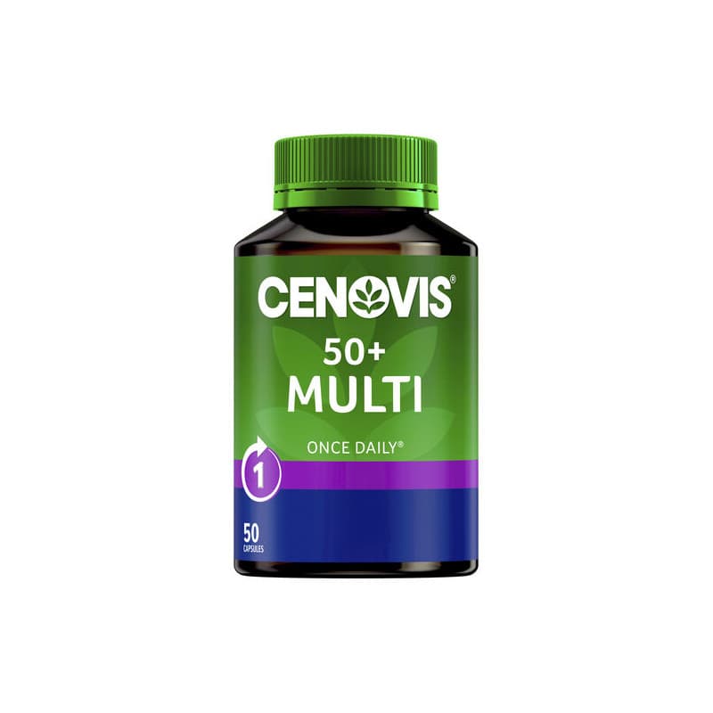 Cenovis Once Daily 50+ Multi Capsules 50 - 9300705605663 are sold at Cincotta Discount Chemist. Buy online or shop in-store.