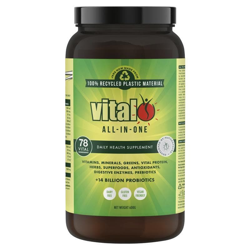 Vital Greens Powder 600g - 9321582006664 are sold at Cincotta Discount Chemist. Buy online or shop in-store.