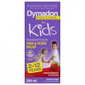 Dymadon for Kids 2 Years 12 Years Colour Free Strawberry 200mL