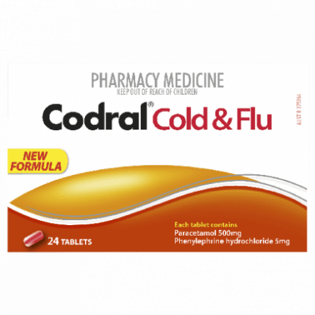 Codral PE Cold and Flu  24 Tablets pk - 9300607180480 are sold at Cincotta Discount Chemist. Buy online or shop in-store.