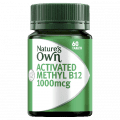 Natures Own Activated Methyl B12 100Mcg Tablets 60