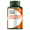 Natures Own Cold Sore Double Strength Relief Tablets 100