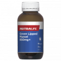 Nutralife Green Lipped Mussel 850mg Capsules 90
