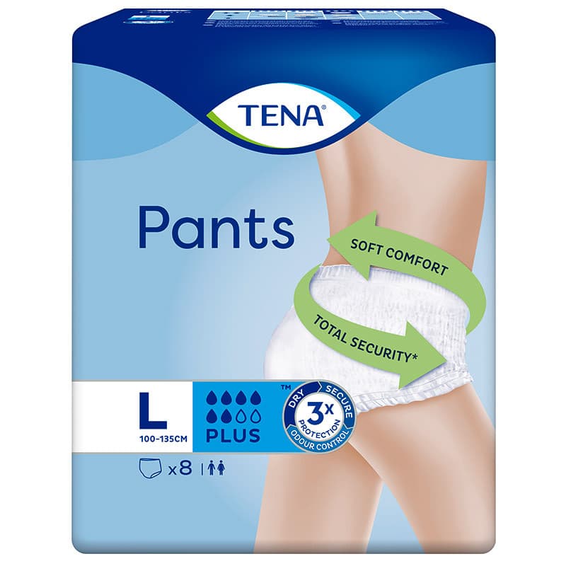 Tena Pant Plus Large 8 pk - 7322540574876 are sold at Cincotta Discount Chemist. Buy online or shop in-store.