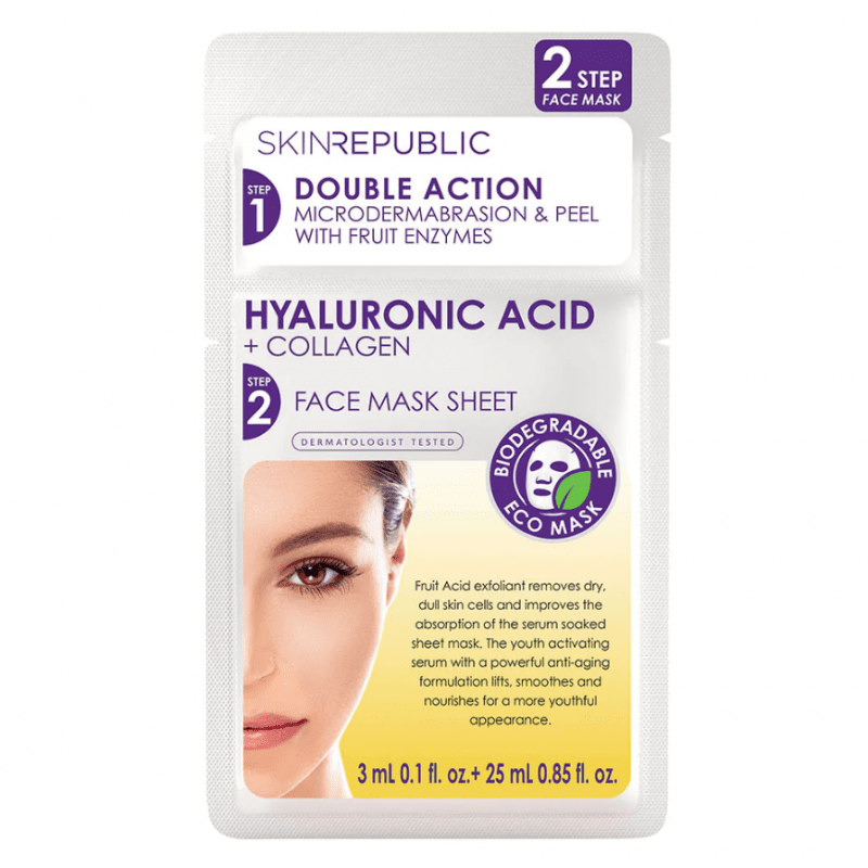 Skin Republic 2 Step Hyaluronic Acid Mask - 8809462421772 are sold at Cincotta Discount Chemist. Buy online or shop in-store.