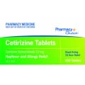 Pharmacy Choice Cetirizine Hayfever and Allergy Relief 100 Tablets
