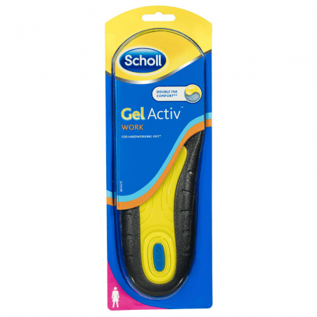 Scholl Gel Activ Insole Work Women - 5052197040869 are sold at Cincotta Discount Chemist. Buy online or shop in-store.