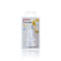 Pigeon Flexible Peristaltic Slim Neck Teat Medium 2 pack