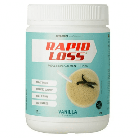 Rapid Loss Vanilla 575g New - 9349338002661 are sold at Cincotta Discount Chemist. Buy online or shop in-store.