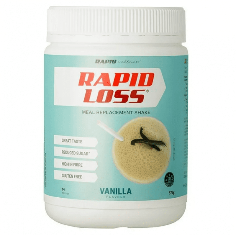 Rapid Loss Vanilla 575g New - 9349338002661 are sold at Cincotta Discount Chemist. Buy online or shop in-store.