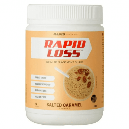 Rapid Loss Salted Caramel 575g New - 9349338002708 are sold at Cincotta Discount Chemist. Buy online or shop in-store.