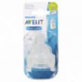 Avent Anti Colic Teat Silicone Slow 2pk