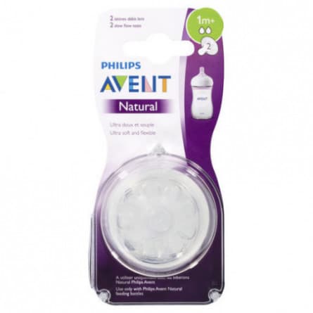 Avent natural teat deals slow flow
