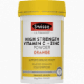 Swisse Ultiboost High Strength Vitamin C + Zinc Orange 150g